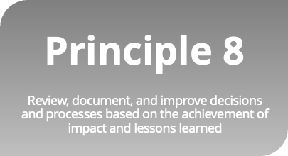 Principle 8